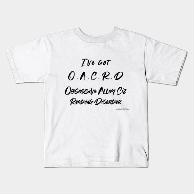 OBSESSIVE ACRD Black Kids T-Shirt by Alley Ciz